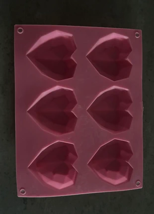 Siliconen mal hartjes, marque: geen merk, état: Très bon état, 2,00 €, 2,80 € Protection acheteurs incluse