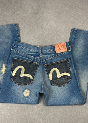 Jeans Evisu denim vintage coton brut made in Japan, brand: Evisu, condition: Very good, size: M, €56.00, €59.50 includes Buyer Protection Pro