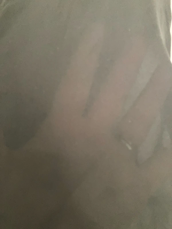 Top fluide noir transparent - Taille S - photo numéro 6