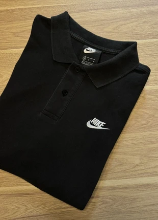 🖤 Polo Nike noir classique logo brodé, brand: Nike, condition: Very good, size: M, €15.00, €16.45 includes Buyer Protection