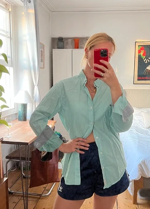 Timberland green stripy shirt, brand: Timberland, condition: Very good, size: M / 10, £8.25, £9.36 includes Buyer Protection