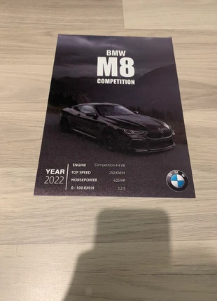 Affiche bmw m8 compétition en toile, marke: BMW, zustand: Neu, 9,99 €, 11,19 € inklusive Vinted-Käuferschutz