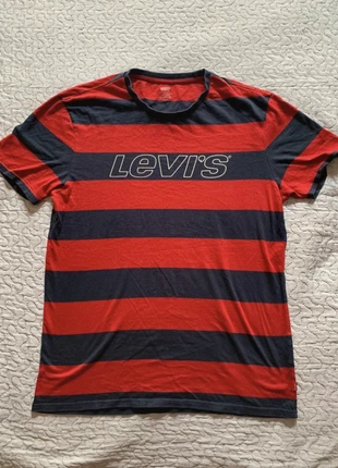 Maglia levi’s a righe t2k t-shirt vintage, marke: Levi's, zustand: Sehr gut, größe: M, 5,00 €, 5,95 € inklusive Vinted-Käuferschutz