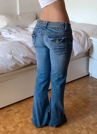 vintage low waist bootcut jeans, marke: Vintage Dressing, zustand: Sehr gut, größe: S / 36 / 8, 42,00 €, 44,80 € inklusive Vinted-Käuferschutz