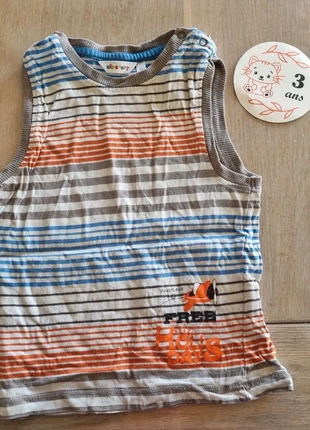 Débardeur d'été, brand: Kid Kanai, condition: Very good, size: 3 years / 98 cm, €1.00, €1.75 includes Buyer Protection