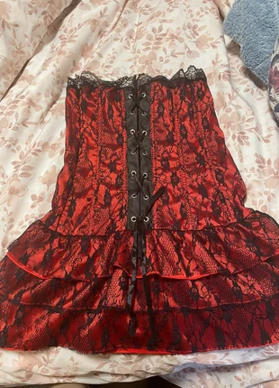 Robe bustier sexy, merk: Je ne sais quoi, staat: Heel goed, maat: S / 36 / 8, € 10,00, € 11,20 inclusief Kopersbescherming