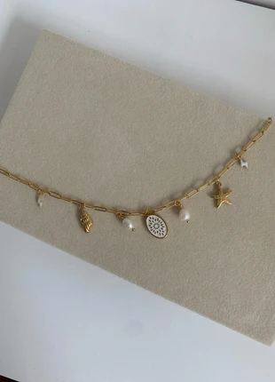 Collier avec breloques / charms, brand: Tendance, condition: Very good, €14.00, €15.40 includes Buyer Protection