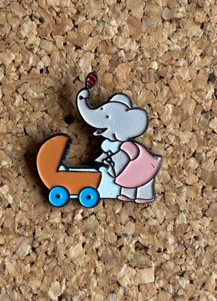 Pins Babar Flore vintage, marca: Babar, estado: Muy bueno, tamaño: 24-36 meses / 92 cm, 5,00 €, 5,95 € Protección al comprador Pro incluida
