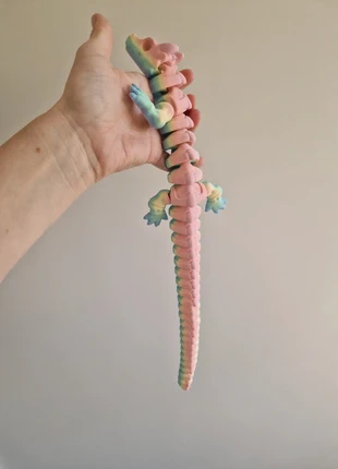 Articulated fidget Skeleton Dragon draak regenboog - 3D print Zou3D, marque: Zou3D, état: Neuf sans étiquette, taille: L, 15,00 €, 16,45 € Protection acheteurs incluse