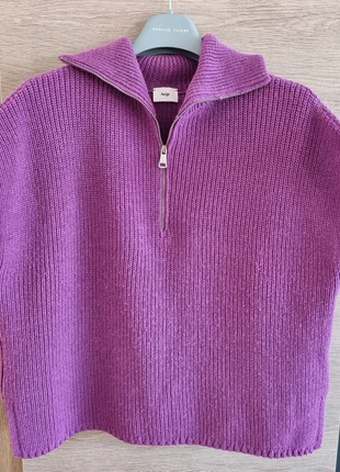 Pull violine sans manches col camionneur An'ge Taille unique, brand: An'ge, condizioni: Ottime, taglia: Taglia unica, €8.00, €9.10 include la Protezione acquisti