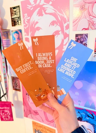 Dream Harbor / The Pumpkin Spice Cafe Series Laurie Gilmore waterproof boekenlegger set van 3, marque: FairyLoot, état: Très bon état, 5,50 €, 6,48 € Protection acheteurs incluse