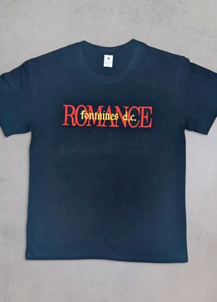 Fontaines D.C. ‘Romance Is A Place’ Unofficial Black T-Shirt (M), brand: MERCH, condition: New without tags, size: M, £12.00, £13.30 includes Buyer Protection Pro