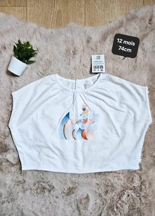 Haut MC 12 mois 74cm Obaibi neuf, marca: Obaïbi, estado: Muito bom, tamanho: 9-12 meses / 74 cm, €5.50, €6.48 inclui Proteção do Comprador