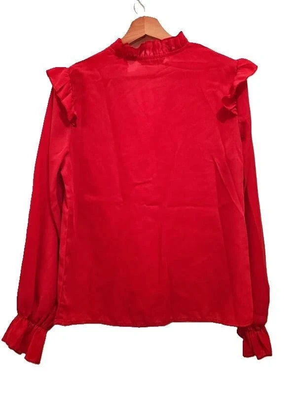 ChemisierRouge - 36/S - Neuf - photo numéro 3