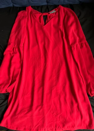 Robe rouge, marque: Yessica, état: Très bon état, taille: XL / 42 / 14, 1,50 €, 2,28 € Protection acheteurs incluse