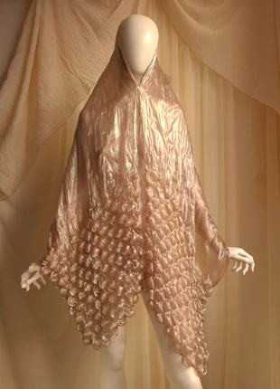 💬 Foulard irisé à relief Vintage Y2K, marca: Vintage, estado: Muito bom, €10.00, €11.20 inclui Proteção do Comprador Pro