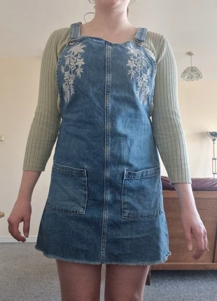 Primark denim pinafore dress, brand: Primark, condition: Very good, size: S / 36 / 8, €5.00, €5.95 includes Buyer Protection