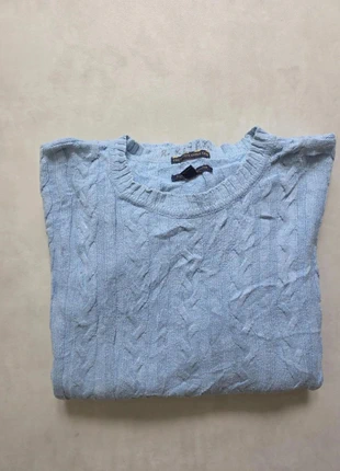 Pull Club Room torsadé bleu ciel – Taille L – 100 % coton, brand: Club Room, condizioni: Ottime, taglia: L, €15.00, €16.45 include la Protezione acquisti