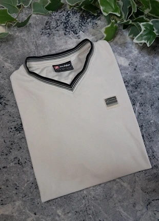 Vintage - T-shirt lotto vintage 00s style y2k blanc | taille S, brand: Lotto, condition: Very good, size: S, €14.90, €16.35 includes Buyer Protection Pro