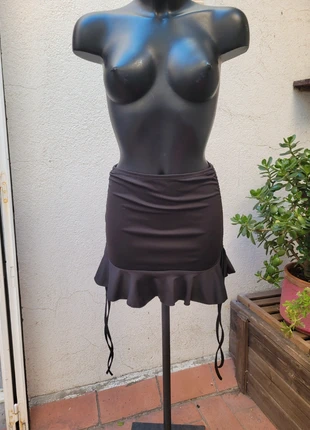 Mini jupe noir à volants, brand: COQUETTE, condition: New without tags, size: S / 36 / 8, €10.00, €11.20 includes Buyer Protection Pro