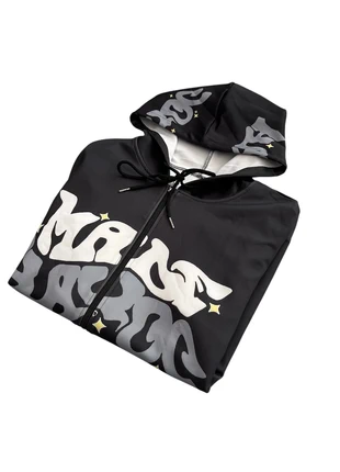 Pull à capuche avec zip  y2k noir et blanc taille M, marca: y2k, estado: Nuevo sin etiquetas, tamaño: M, 20,00 €, 21,70 € Protección al comprador incluida