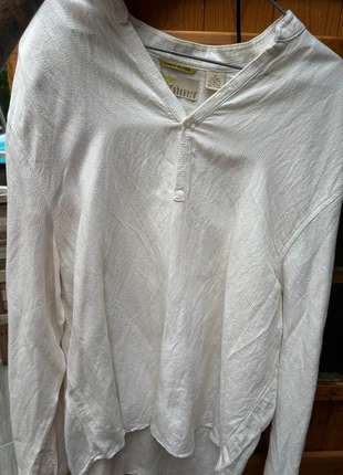 Haut en lin blanc, marque: Cubavera, état: Très bon état, taille: M / 38 / 10, 5,00 €, 5,95 € Protection acheteurs incluse