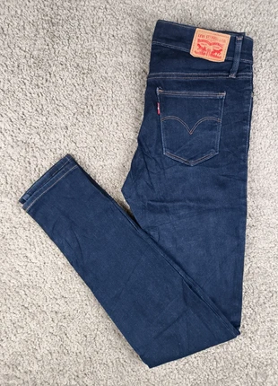 Jeans Levis Slimming Skinny Pakistan Femme W27 L30 Bleu/Marine, merk: Levi's, staat: Heel goed, maat: S / 36 / 8, € 20,00, € 21,70 inclusief Kopersbescherming Pro