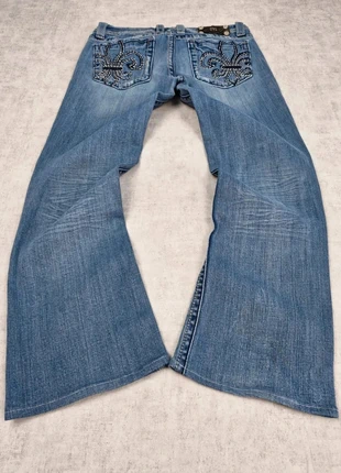 Jean Miss Me légèrement Évasé Boot Cut Bleu Délavé, brand: Miss Me, condition: Very good, size: S / 36 / 8, €84.90, €89.85 includes Buyer Protection Pro