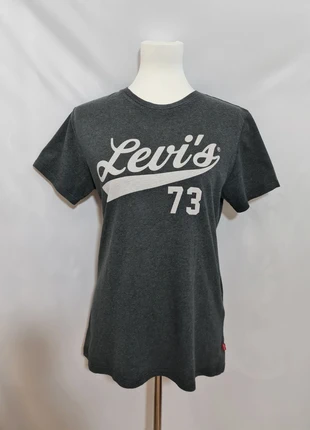 T-shirt gris Levi’s logo 73 femme T.S coton, marke: Levi's, zustand: Sehr gut, größe: S / 36 / 8, 5,00 €, 5,95 € beinhaltet Vinted-Käuferschutz Pro