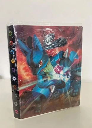 Classeur Pokémon – Design Lucario - Album Portfolio 240 cartes, marque: Pokémon, état: Très bon état, 5,99 €, 6,99 € Protection acheteurs incluse