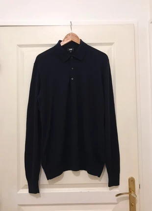 Pull polo cent pour cent laine uniqlo, marke: Uniqlo, zustand: Sehr gut, größe: L, 48,00 €, 51,10 € inklusive Vinted-Käuferschutz