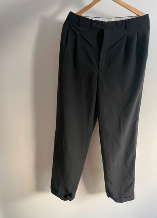 Pantalon de costume noir - Laurent Cerrer - Taille 44 (ample), marca: Laurent Cerrer, estado: Muito bom, tamanho: M, €4.00, €4.90 inclui Proteção do Comprador