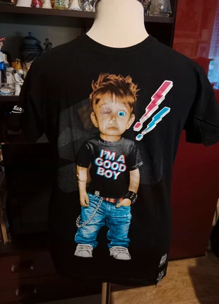Maglietta uomo nera in cotone, marke: Uomo, zustand: Sehr gut, größe: XXL, 6,00 €, 7,00 € inklusive Vinted-Käuferschutz