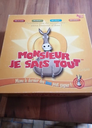 Jeu Monsieur je sais tout, jeu de culture générale, Tbe, brand: University Games, condizioni: Ottime, €5.00, €5.95 include la Protezione acquisti
