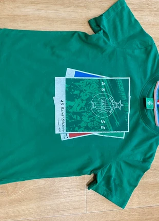 T shirt St Etienne -ASSE, marque: AS Saint-Étienne, état: Très bon état, taille: 10 ans / 140 cm, 3,00 €, 3,85 € Protection acheteurs incluse