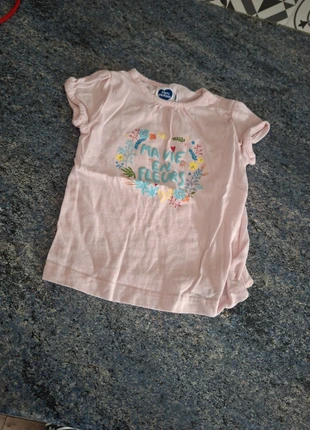 Tee shirt fille, brand: Mots d'enfants, condition: Very good, size: 9-12 months / 74 cm, €2.00, €2.80 includes Buyer Protection