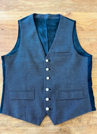 Gilet de costume Devred, taille M bleu neuf sans étiquette, marke: Devred, zustand: Neu, größe: M, 35,00 €, 37,45 € inklusive Vinted-Käuferschutz