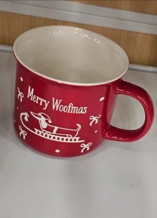 Taza de cerámica "Merry Woofmas" envio rápido, merk: sin marca, staat: Nieuw met prijskaartje, € 7,00, € 8,05 inclusief Kopersbescherming