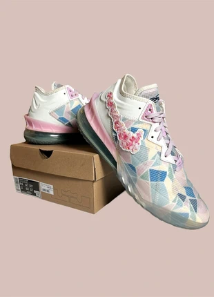 Nike Lebron 18 x atmos "Sakura/Cherry blossom" T.43, marke: Nike, zustand: Sehr gut, größe: 43, 95,00 €, 100,45 € inklusive Vinted-Käuferschutz