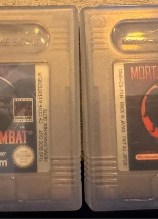 Mortal Kombat 1 + 2 gameboy classic, staat: Heel goed, € 40,00, € 42,70 inclusief Kopersbescherming