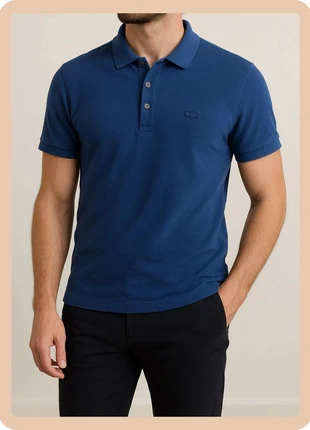 Polo Lacoste Homme slim fit bleu avec logo ton sur ton, Taille 48 – Excellent état, marke: Lacoste, zustand: Sehr gut, größe: M, 31,50 €, 33,78 € inklusive Vinted-Käuferschutz