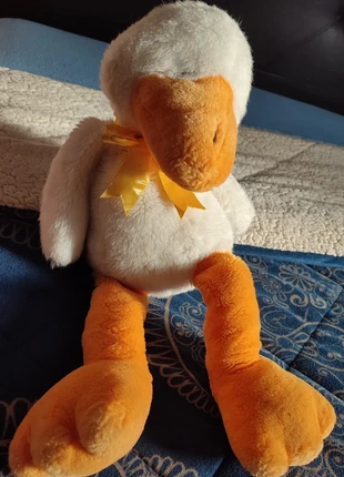 Peluche pato 50 cm, staat: Heel goed, maat: Tot 1 maand / 50 cm, € 3,00, € 3,85 inclusief Kopersbescherming