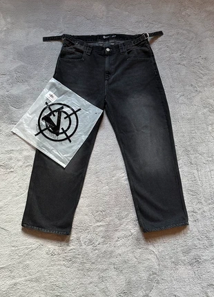 Jean large Vicinity bleu/noir taille W34/L32, marca: Vicinity, estado: Muy bueno, tamaño: W34 | ES 44, 40,00 €, 42,70 € Protección al comprador incluida