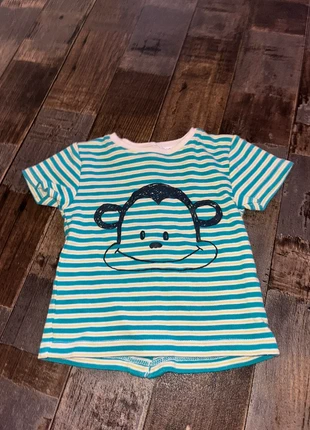 Tee shirt, marque: Kitchoun, état: Bon état, taille: 9-12 mois / 74 cm, 1,00 €, 1,75 € Protection acheteurs incluse