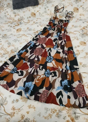 Vestito estivo lungo stile Boho-Chic, marke: Made In Italy, zustand: Sehr gut, größe: XS / 34 / 6, 8,90 €, 10,05 € inklusive Vinted-Käuferschutz