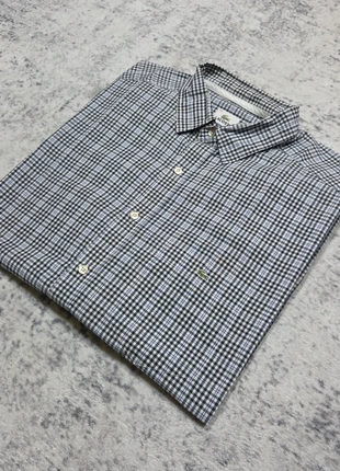 🐊 Chemise Lacoste M Homme à Carreaux 100% Coton, marca: Lacoste, estado: Muito bom, tamanho: M, €44.99, €47.94 inclui Proteção do Comprador Pro