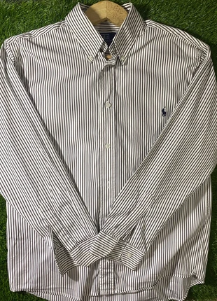 Vintage Polo Ralph Lauren striped shirt Y2K 90s size M, marque: Ralph Lauren, état: Très bon état, taille: M, 24,00 €, 25,90 € Protection acheteurs incluse