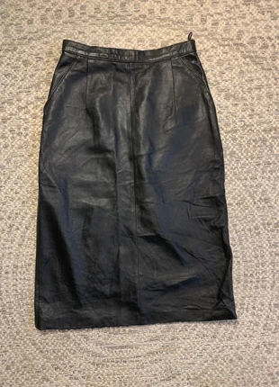 Jupe en cuir, brand: jappa, condition: Very good, size: L / 40 / 12, €8.00, €9.10 includes Buyer Protection