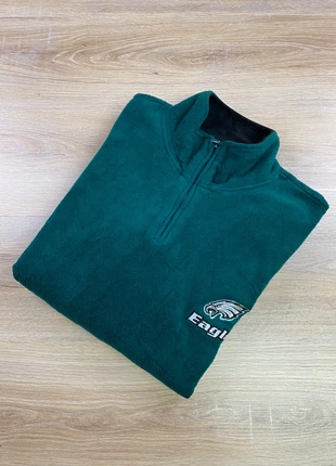 Pull polaire 1/4 zip homme | Taille XL | NFL Eagles | Vert / Noir |#52, brand: NFL, condition: Very good, size: XL, €20.00, €21.70 includes Buyer Protection