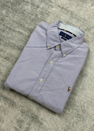 Chemise Ralph Lauren violette / logo premium brodé XL homme Slim fit, marca: Ralph Lauren, estado: Muy bueno, tamaño: XL, 26,00 €, 28,00 € Protección al comprador Pro incluida